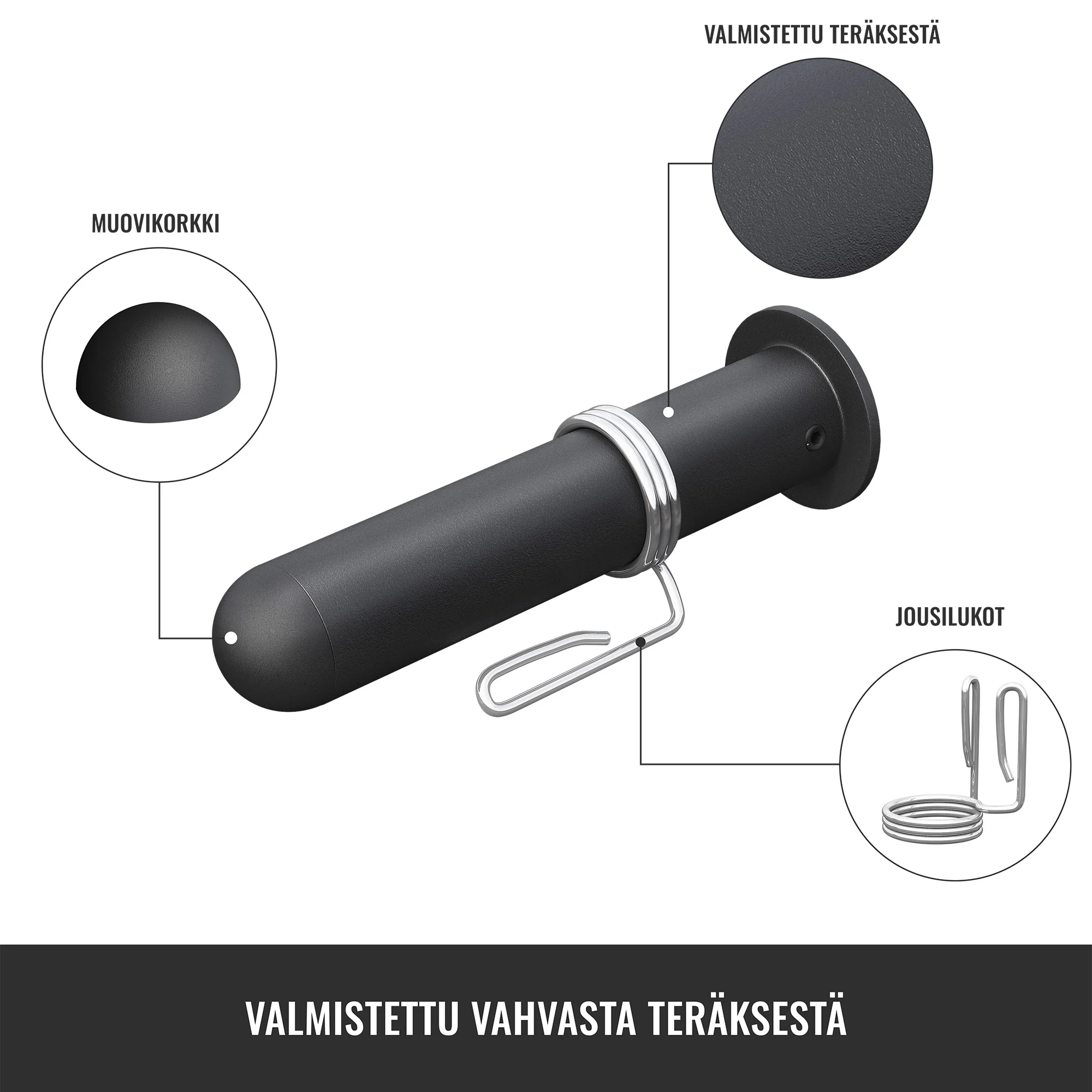 Levytankoadapterit 50 mm painoille 2 kpl - Image 7