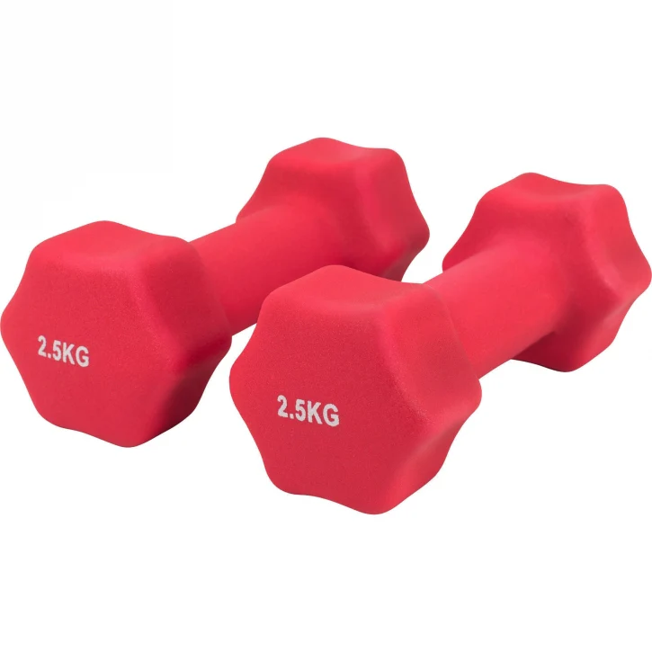 Aerobic-hexagonkäsipainot neopreenipinnoitteella - Image 9
