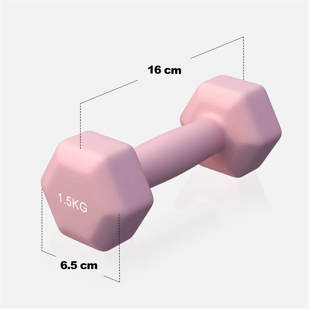Neopreenikäsipainot 1,5 kg / 2 kpl - Image 3