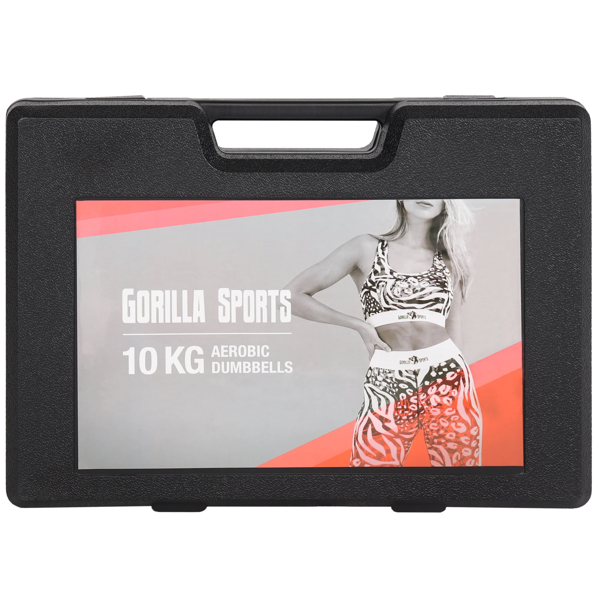 Aerobic-vinyylikäsipainosetti 10 kg kotelolla - Image 4