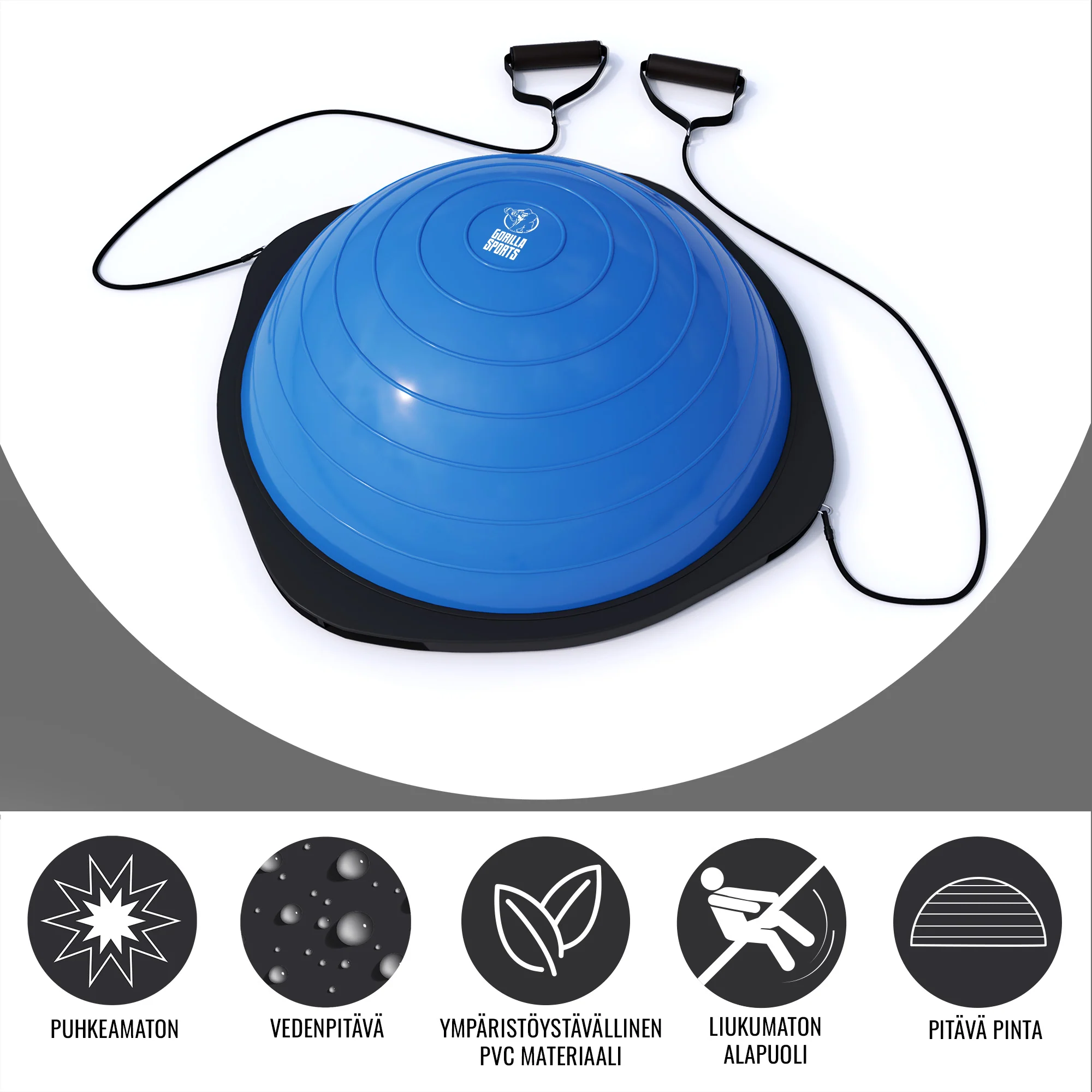 Bosu-pallo / Balance Trainer 52 cm - Image 8