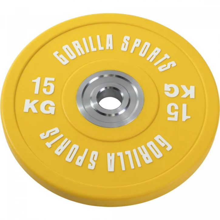 Bumper Plate levytankosarja 140 kg mustalla tangolla - Image 8