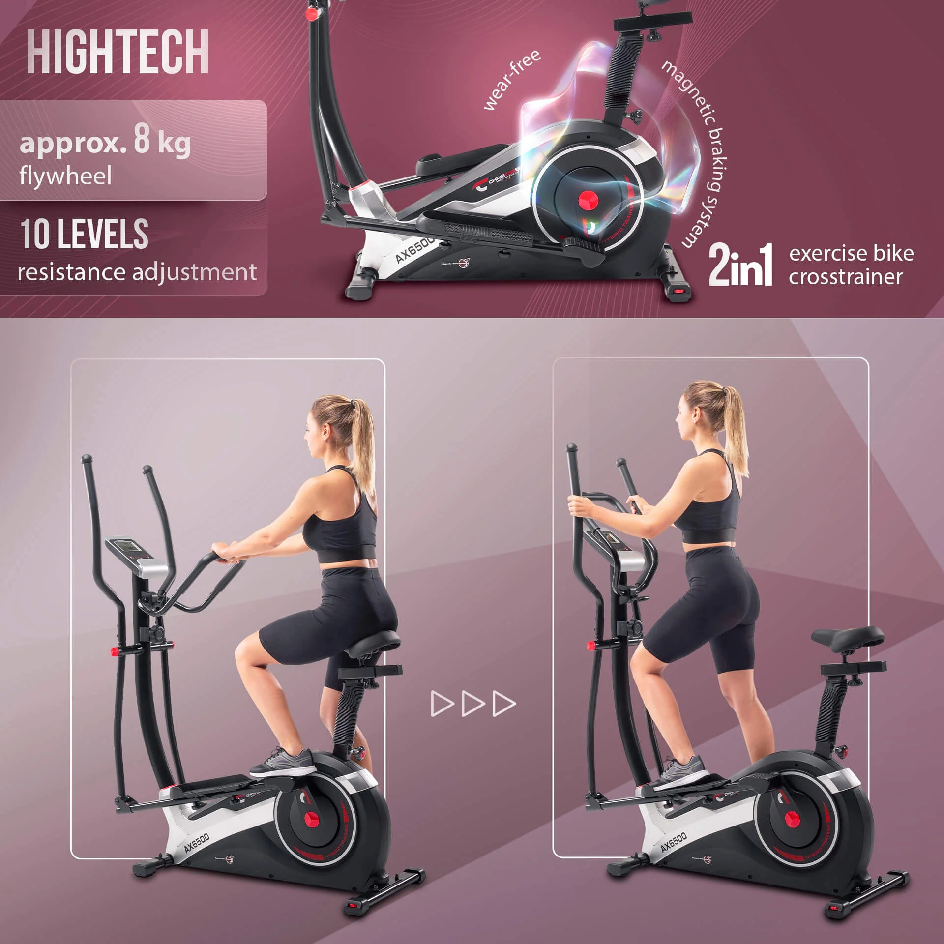 Christopeit Sport Hybridikuntolaite AX 6500 - Image 13