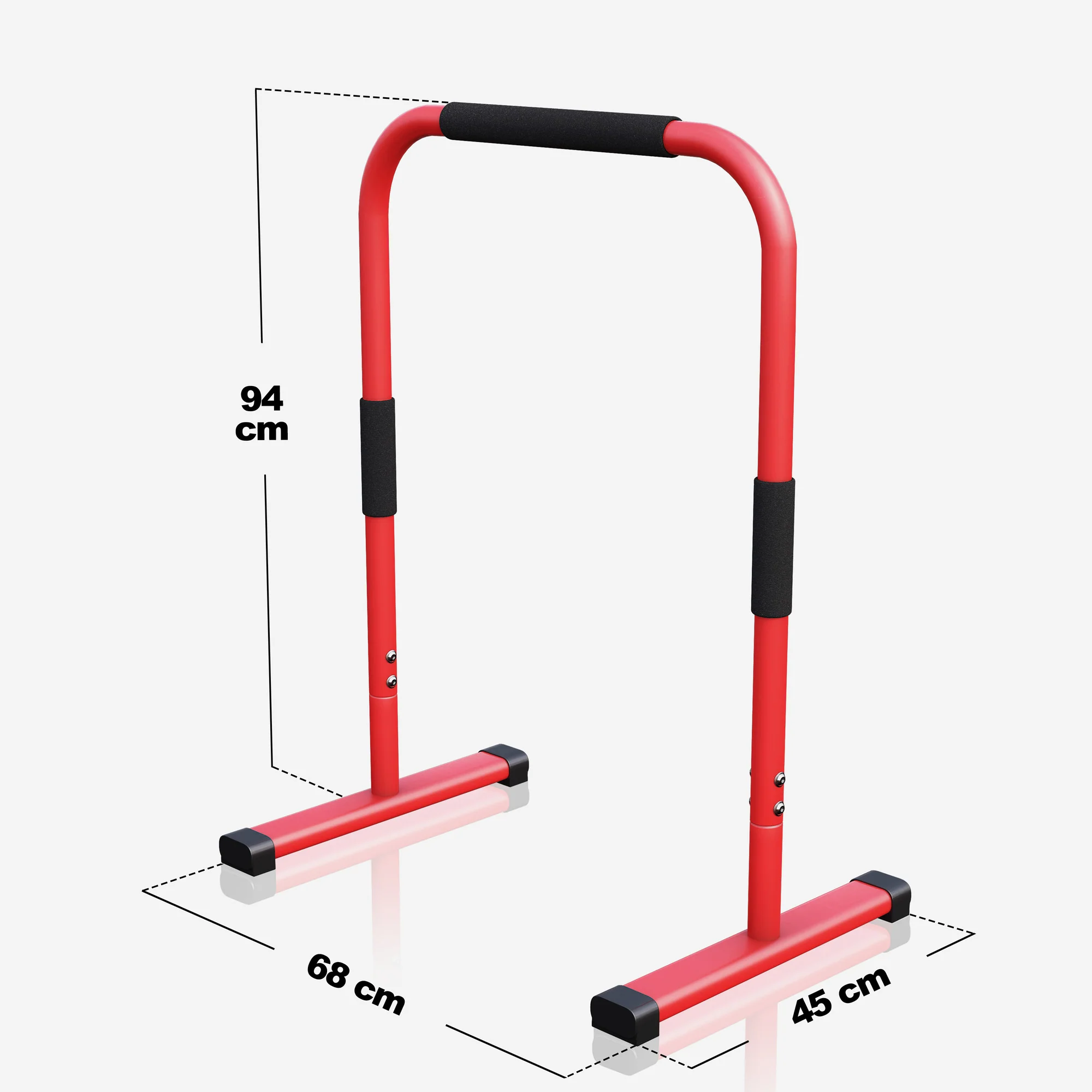 Dippitelineet / nojapuut kotiin 94 cm kehonpainotreeniin - Image 14