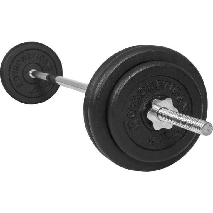E-Sarja levytankosarja 56,5 kg valurautapainoilla - Image 2