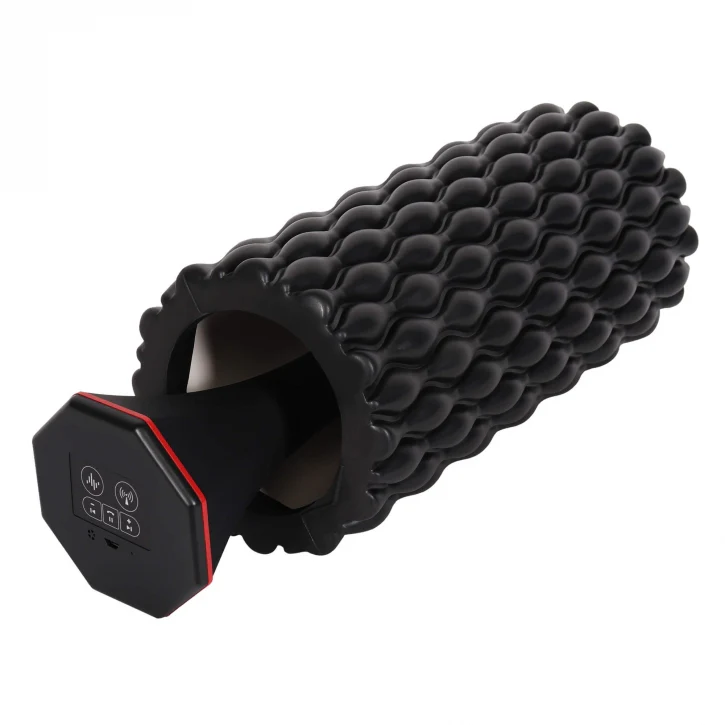 3-In-1 tärisevä foam roller 30 x 10 cm, musta - Image 7