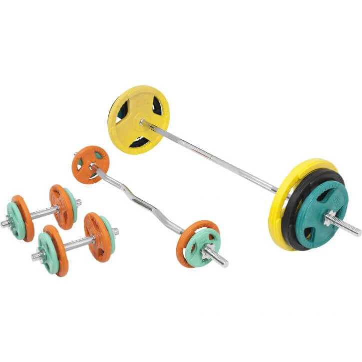 Levytankosarja 105 kg Tri Grip levypainoilla