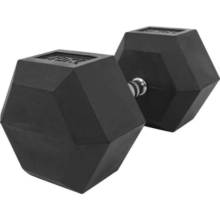 Hexagon- käsipaino 2,5-25kg, kumipinnoitettu valurauta (pikatoimitus) - Image 19