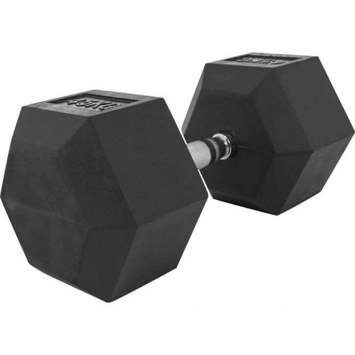 Hexagon- käsipaino 2,5-25kg, kumipinnoitettu valurauta (pikatoimitus) - Image 21