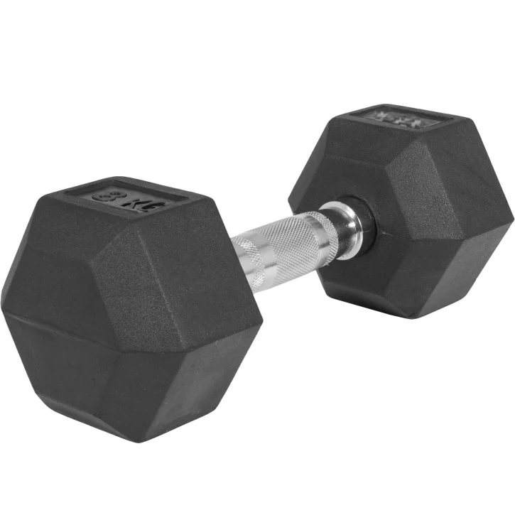 Hex-käsipaino 2-50 kg kumipinnoitteella - Image 8
