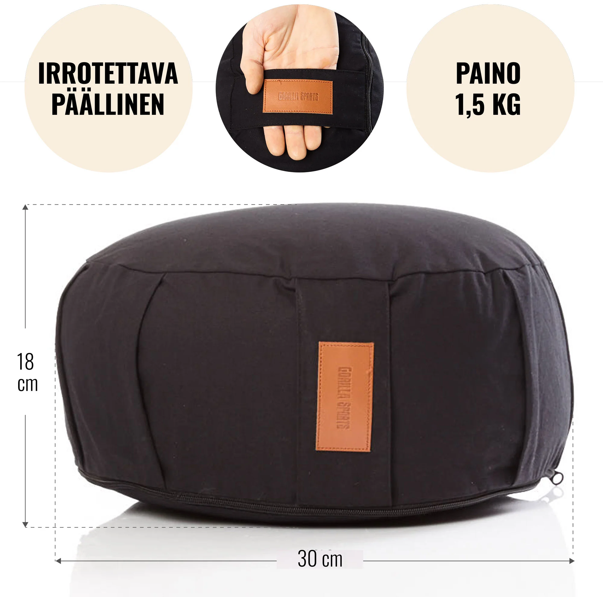 Joogasetti joogatyynyllä ja joogavyöllä - Image 20