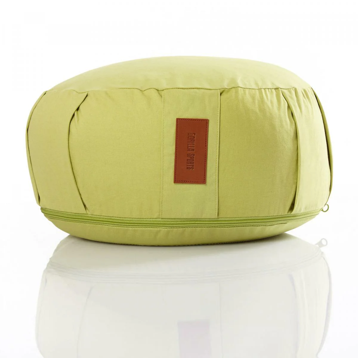 Puuvillainen joogatyyny 34 x 18 cm, lime