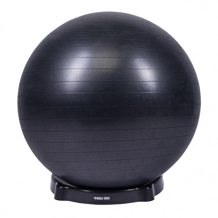 Jumppapallon pidike 55–75 cm palloille, musta - Image 2