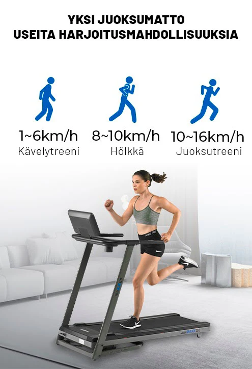 RunMaxx 3.0 kokoontaitettava juoksumatto - Image 11