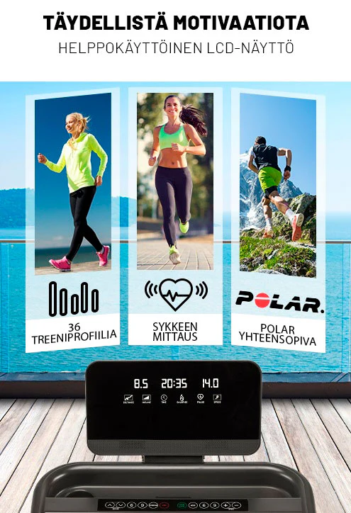 RunMaxx 3.0 kokoontaitettava juoksumatto - Image 13