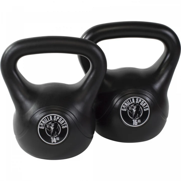 Kahvakuulasetti 14 kg + 16 kg