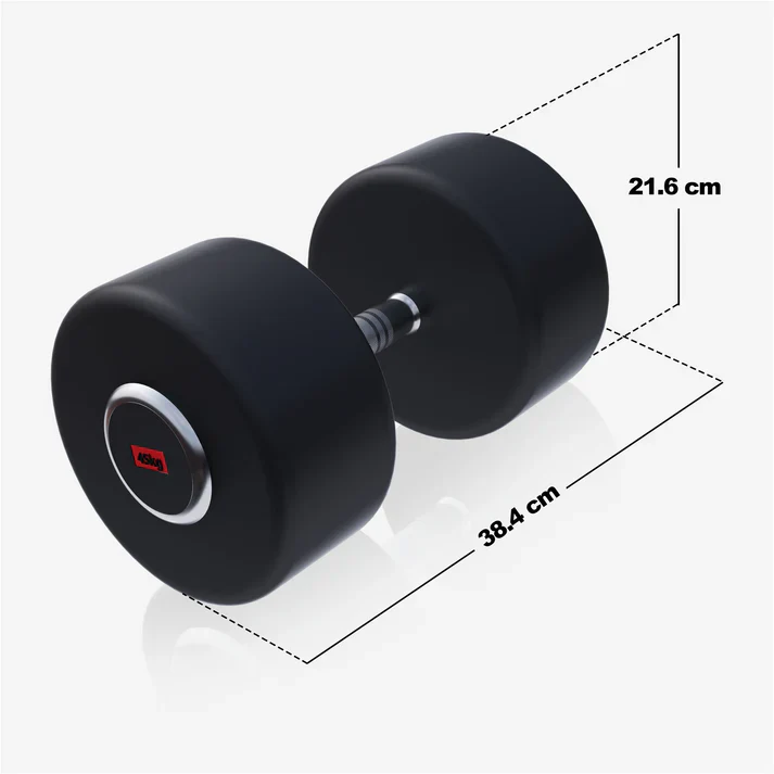 Pro kiinteä kumipinnoitettu käsipaino 2,5–50 kg - Image 27