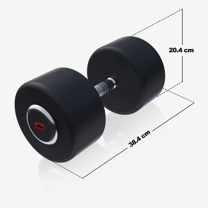 Pro kiinteä kumipinnoitettu käsipaino 2,5–50 kg - Image 29