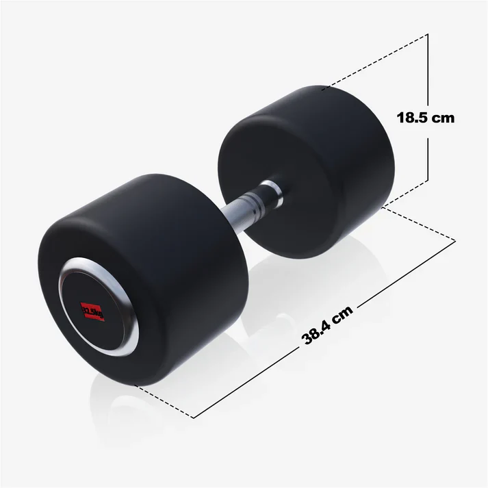 Pro kiinteä kumipinnoitettu käsipaino 2,5–50 kg - Image 32