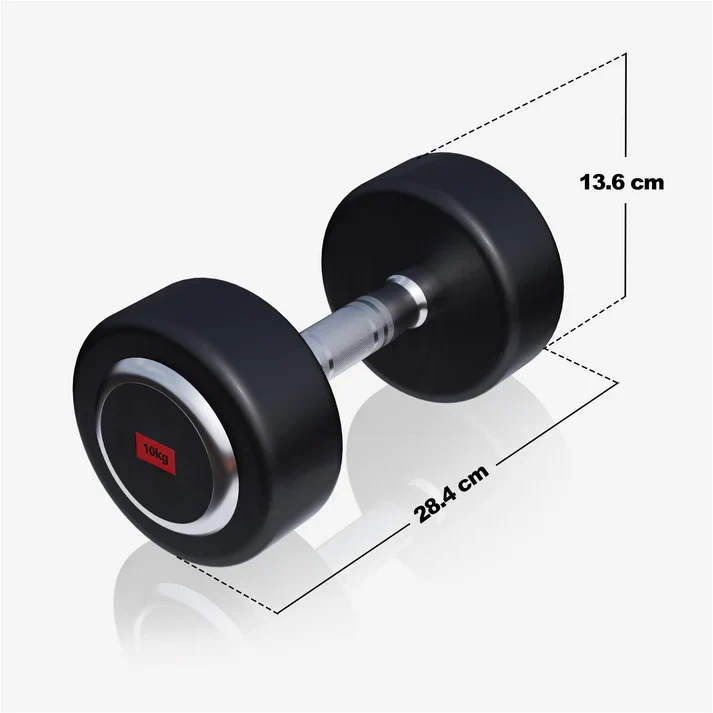 Pro kiinteä kumipinnoitettu käsipaino 2,5–50 kg - Image 39