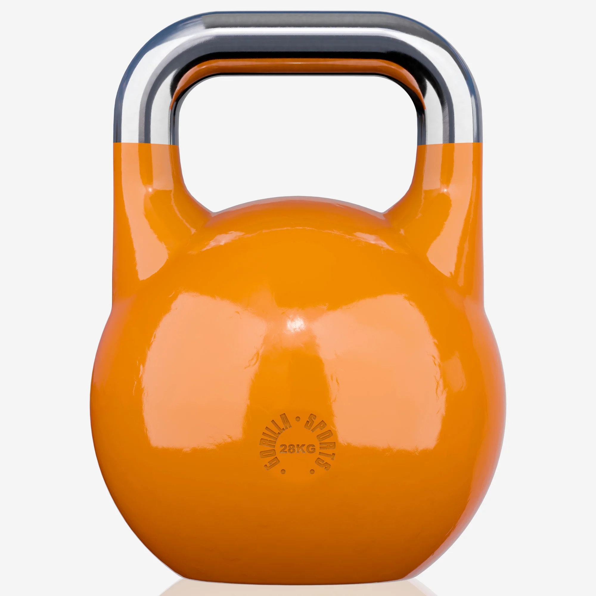 Kisakahvakuula 28 kg, oranssi, valettu teräs - Image 2