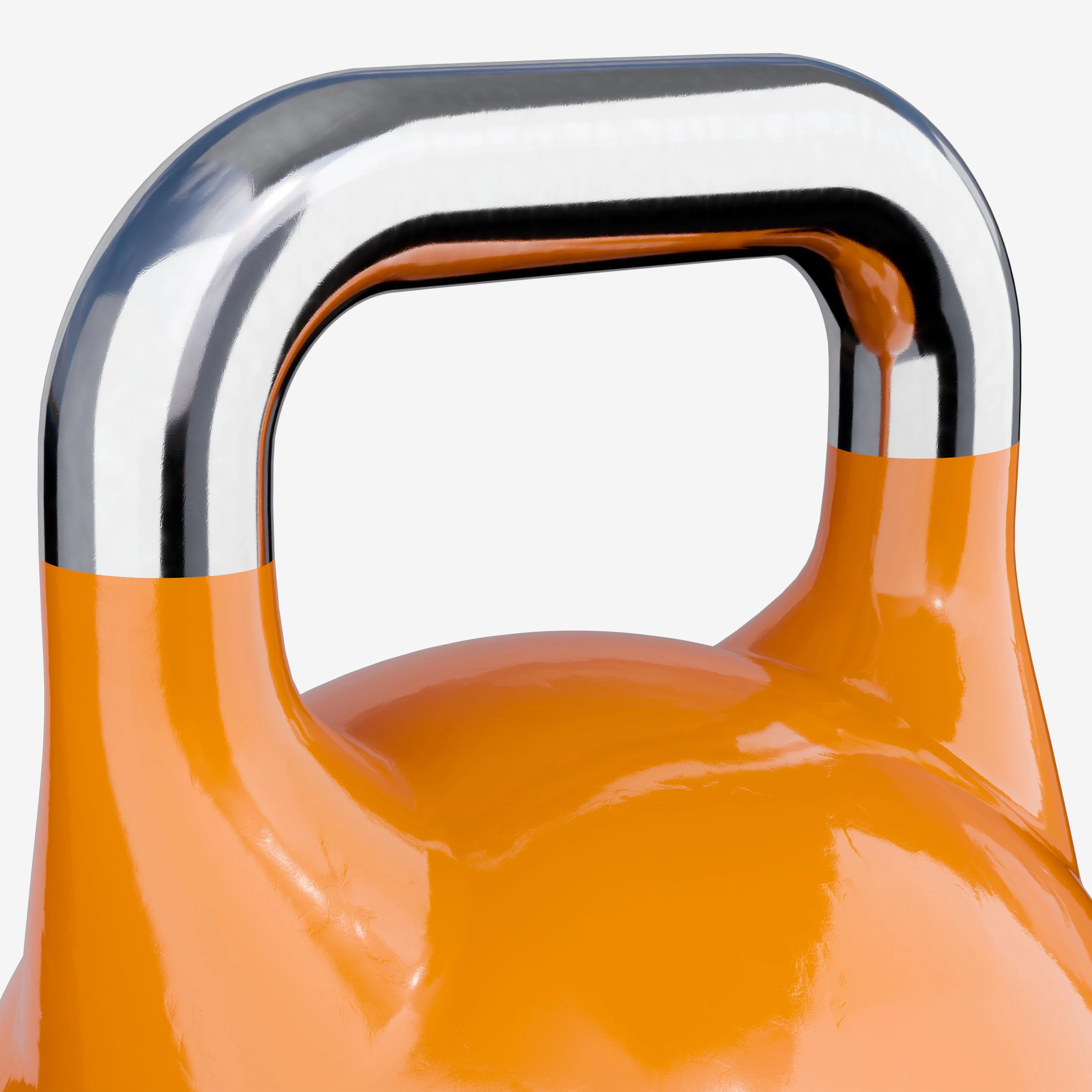Kisakahvakuula 28 kg, oranssi, valettu teräs - Image 4