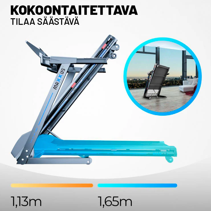 RunMaxx 4.2i kokoontaitettava juoksumatto - Image 10