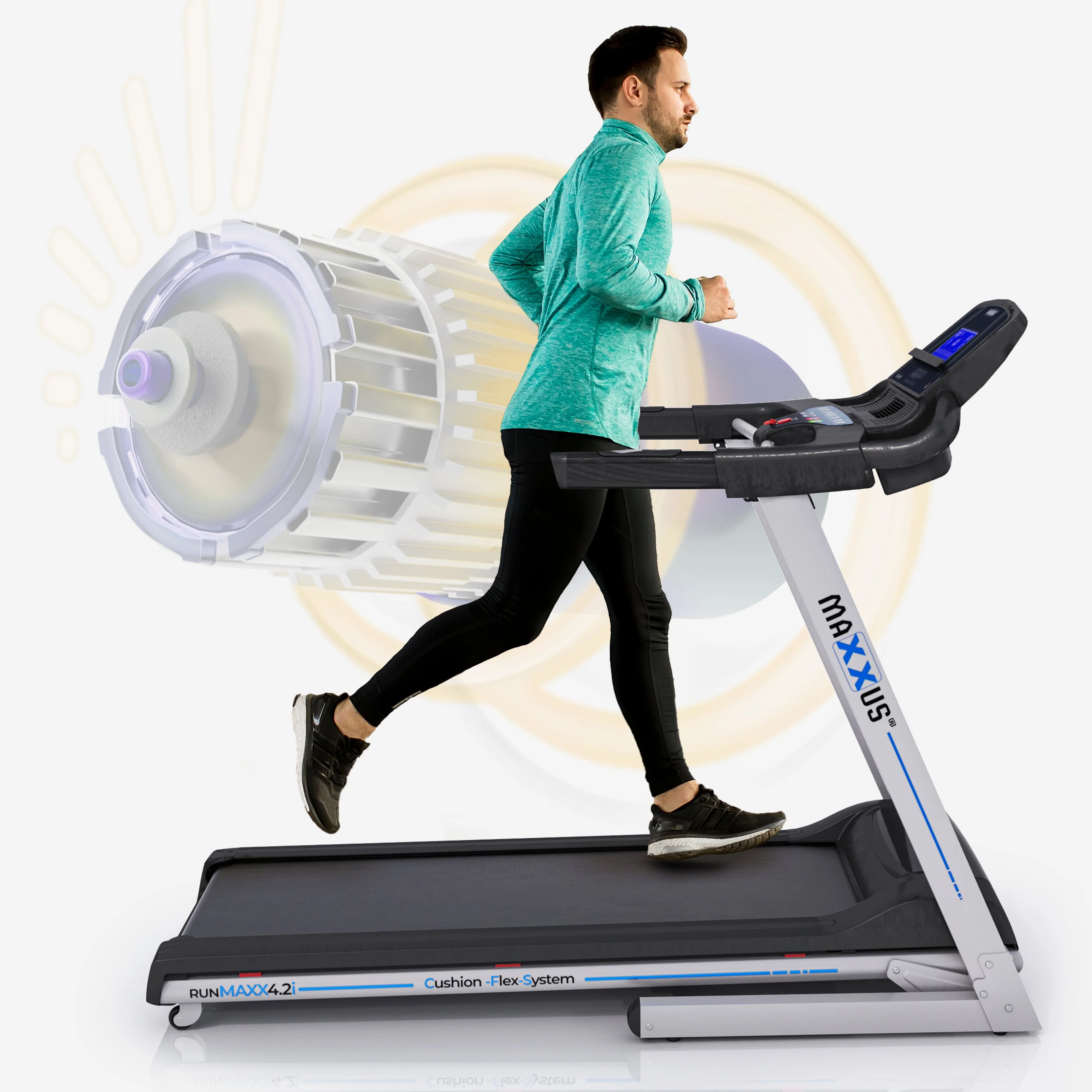 RunMaxx 4.2i kokoontaitettava juoksumatto - Image 21