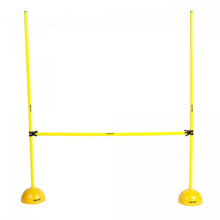 Korkeussäädettävä hyppyeste 10,5–150 cm, keltainen - Image 2