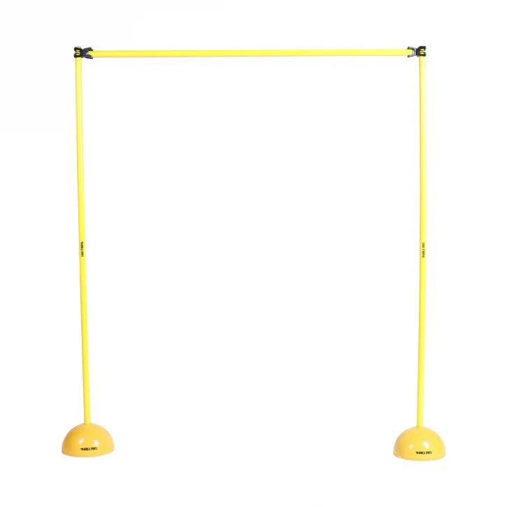 Korkeussäädettävä hyppyeste 10,5–150 cm, keltainen - Image 3