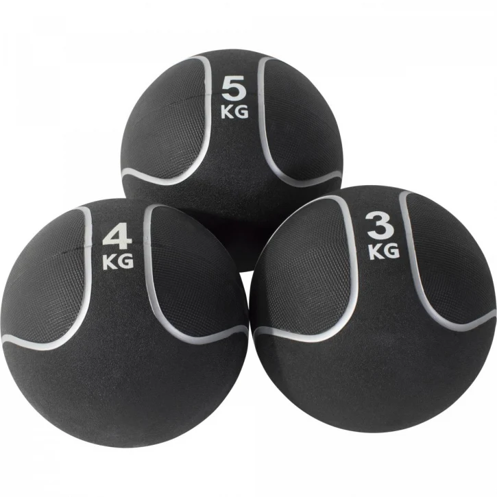 Kuntopallosetti 3–5 kg, yhteensä 12 kg