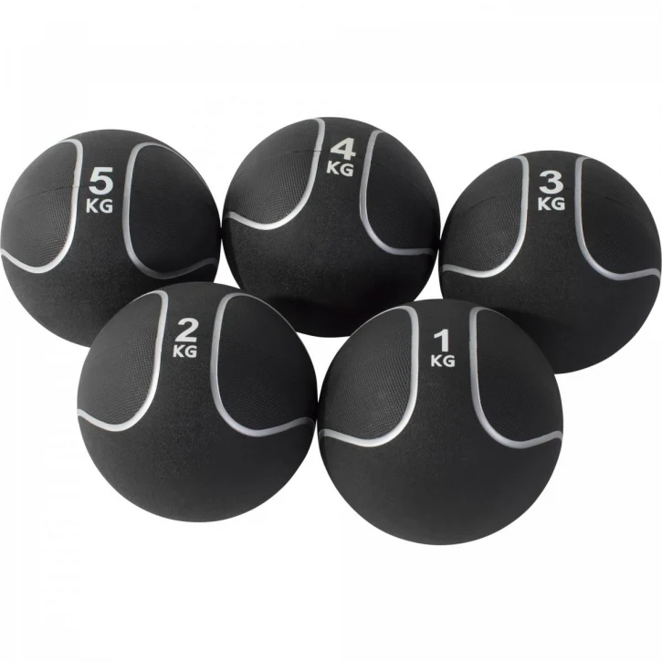 Kuntopallosetti 1–5 kg, yhteensä 15 kg