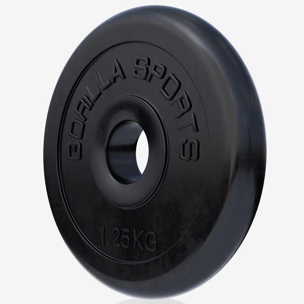 Kumipäällysteinen levypaino 1,25 kg, 30 mm - Image 2