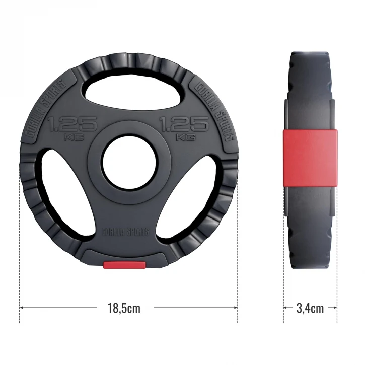 Tri Grip vinyylilevypaino 1,25 kg 50 mm - Image 3