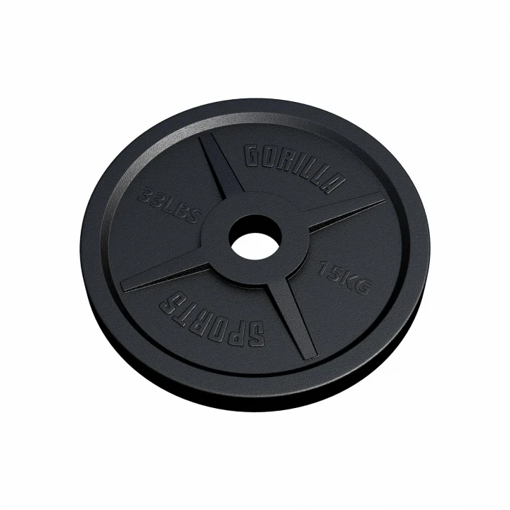 Valurautainen levypaino 15 kg 50 mm