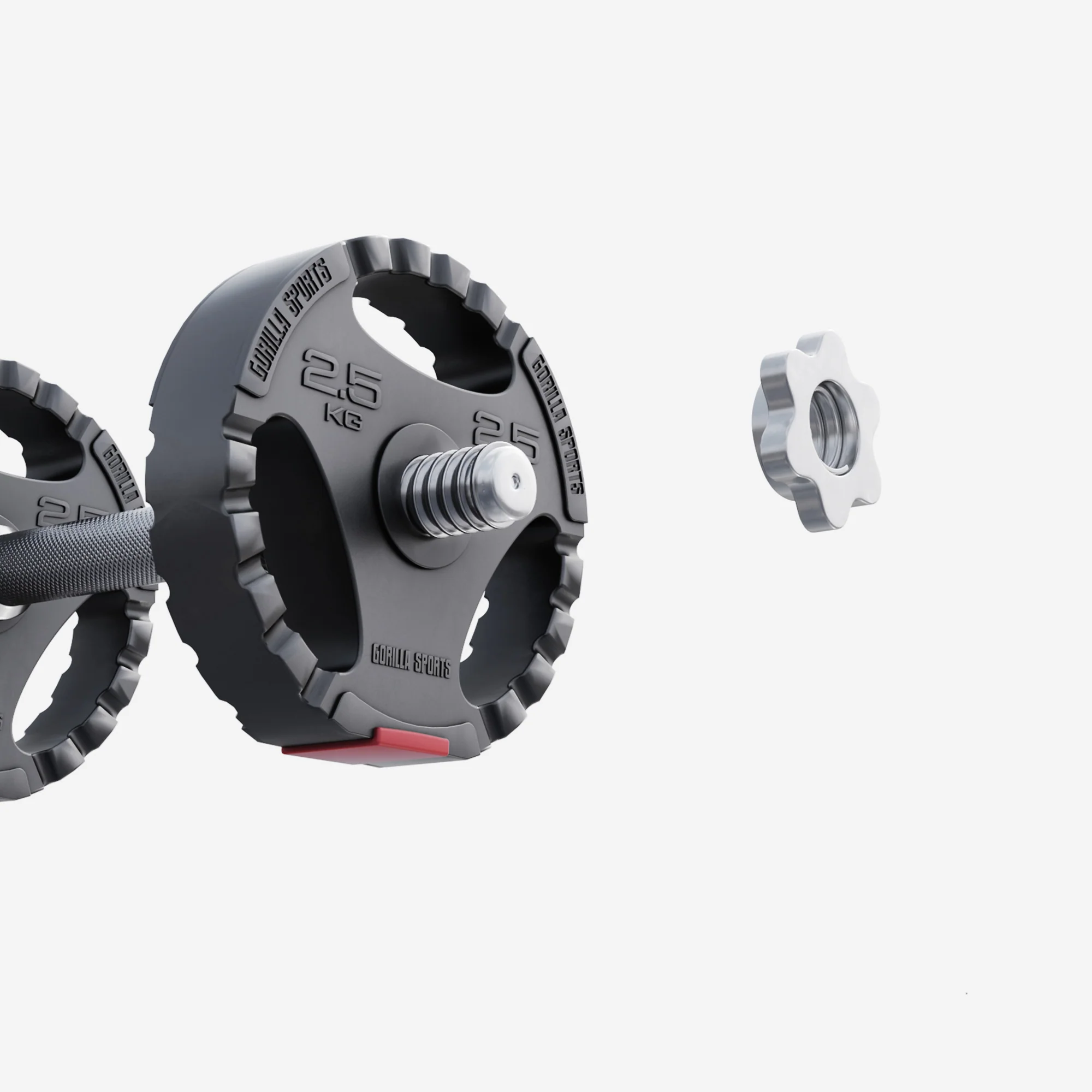 Tri Grip vinyylilevypaino 2,5 kg 30 mm - Image 3