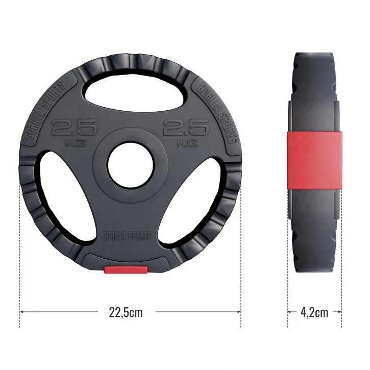 Tri Grip vinyylilevypaino 2,5 kg 50 mm - Image 3