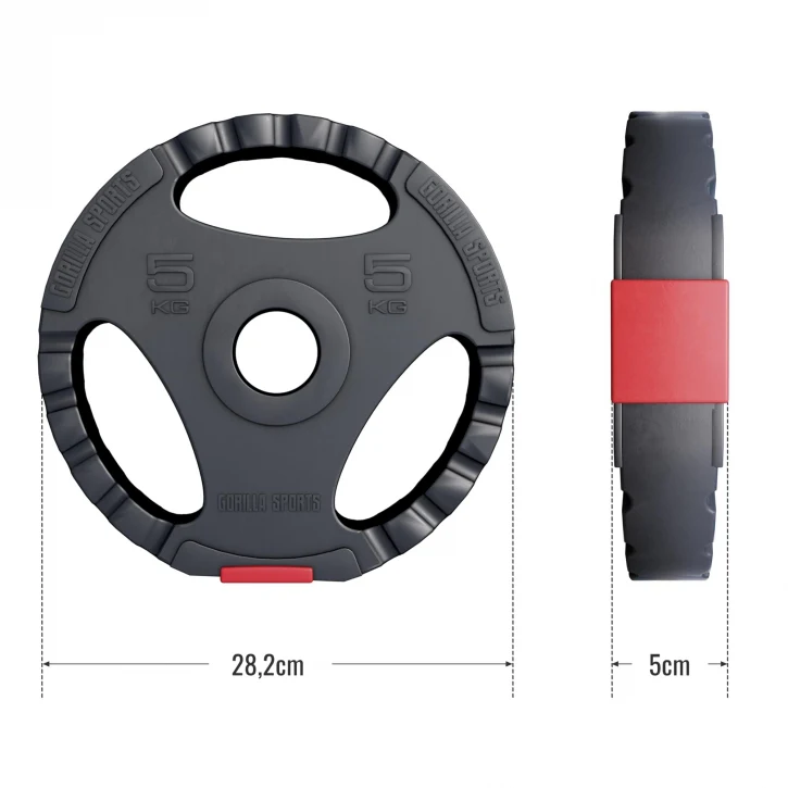 Tri Grip vinyylilevypaino 5 kg 50 mm - Image 3