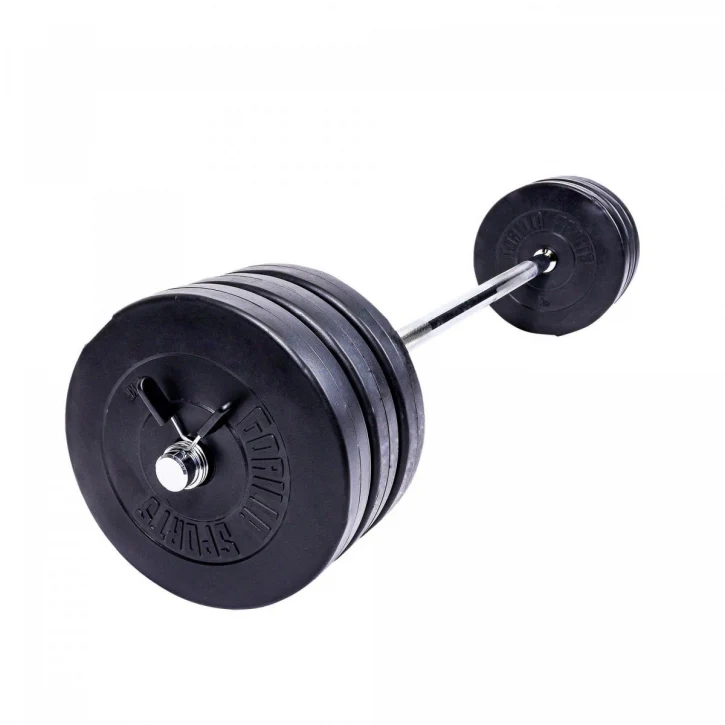 Levypainosetti 38 kg ja 120 cm levytanko - Image 2
