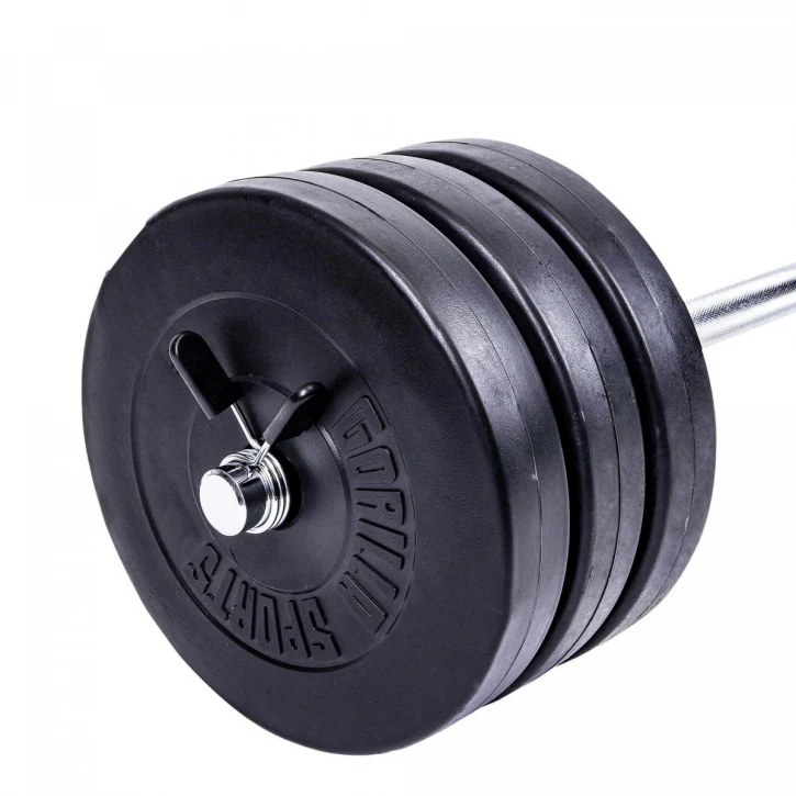 Levypainosetti 38 kg ja 120 cm levytanko - Image 3