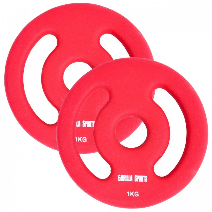 Bodypump-levypainot 2 kpl 1–5 kg, 30 mm - Image 2