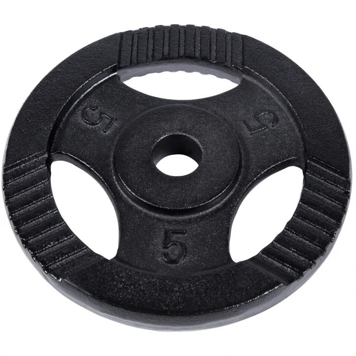 Valurautaiset Tri Grip levypainot 30 kg 30 mm - Image 4