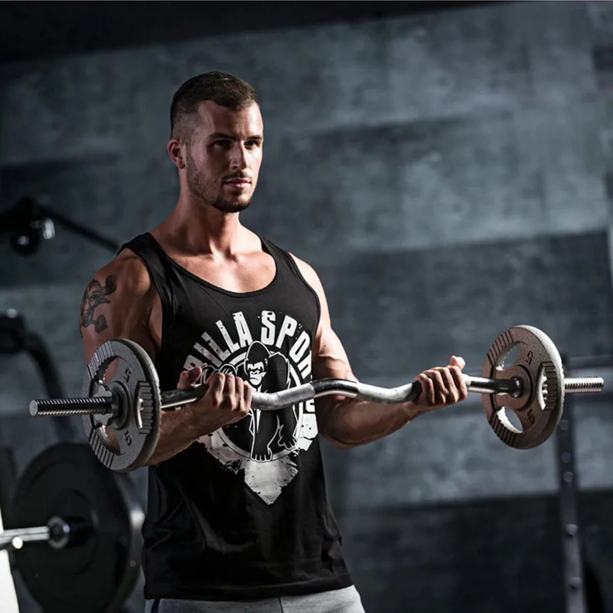 Tri Grip levytankosetti 35 kg EZ-tangolla - Image 8
