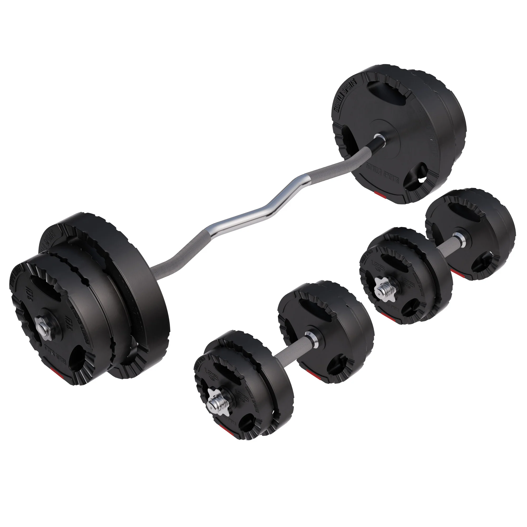 Vinyyli Tri Grip levytankosarja 70 kg