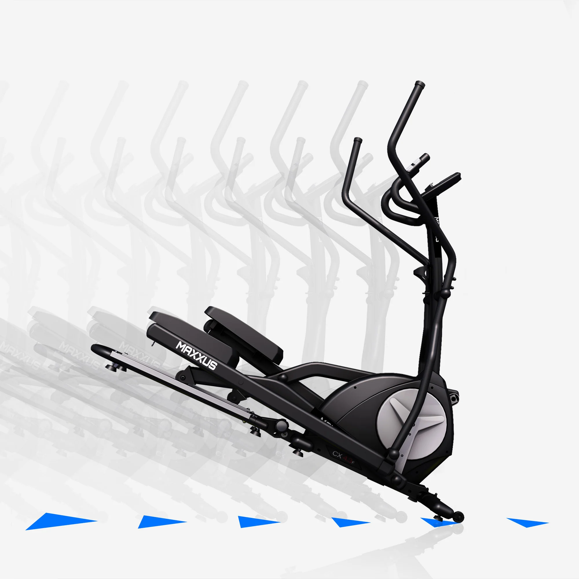 MAXXUS CX 4.3f, kokoontaitettava crosstrainer 51 cm askelpituus ja Bluetooth - Image 6