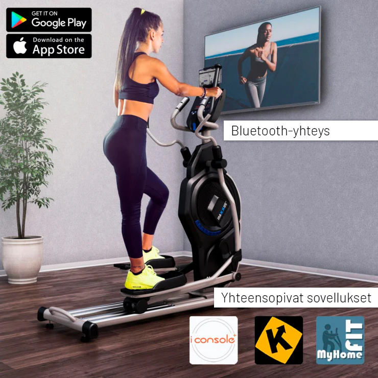 Crosstrainer CX 9.1 ilma- ja magneettivastuksella - Image 10