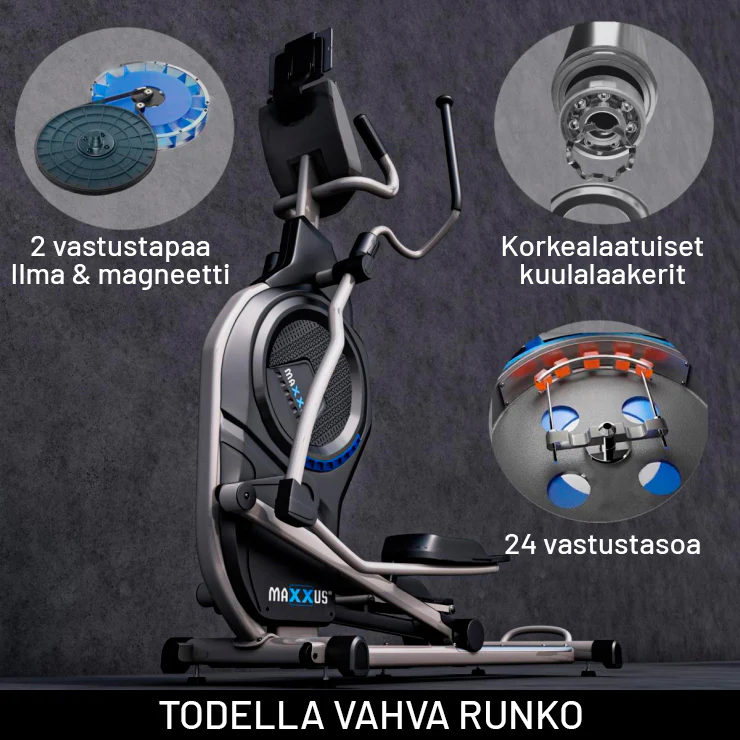 Crosstrainer CX 9.1 ilma- ja magneettivastuksella - Image 6