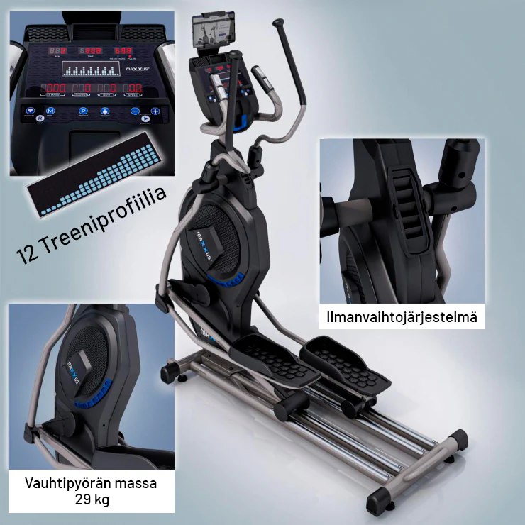 Crosstrainer CX 9.1 ilma- ja magneettivastuksella - Image 8