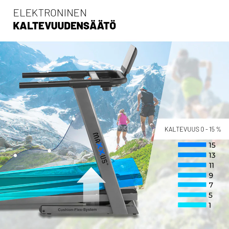 RunMaxx 5.0 kokoontaitettava juoksumatto - Image 11