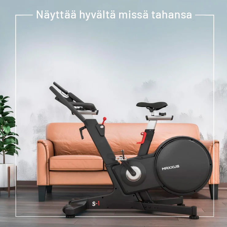 Kuntopyörä S1 LCD-näytöllä ja 18 kg vauhtipyörällä - Image 10